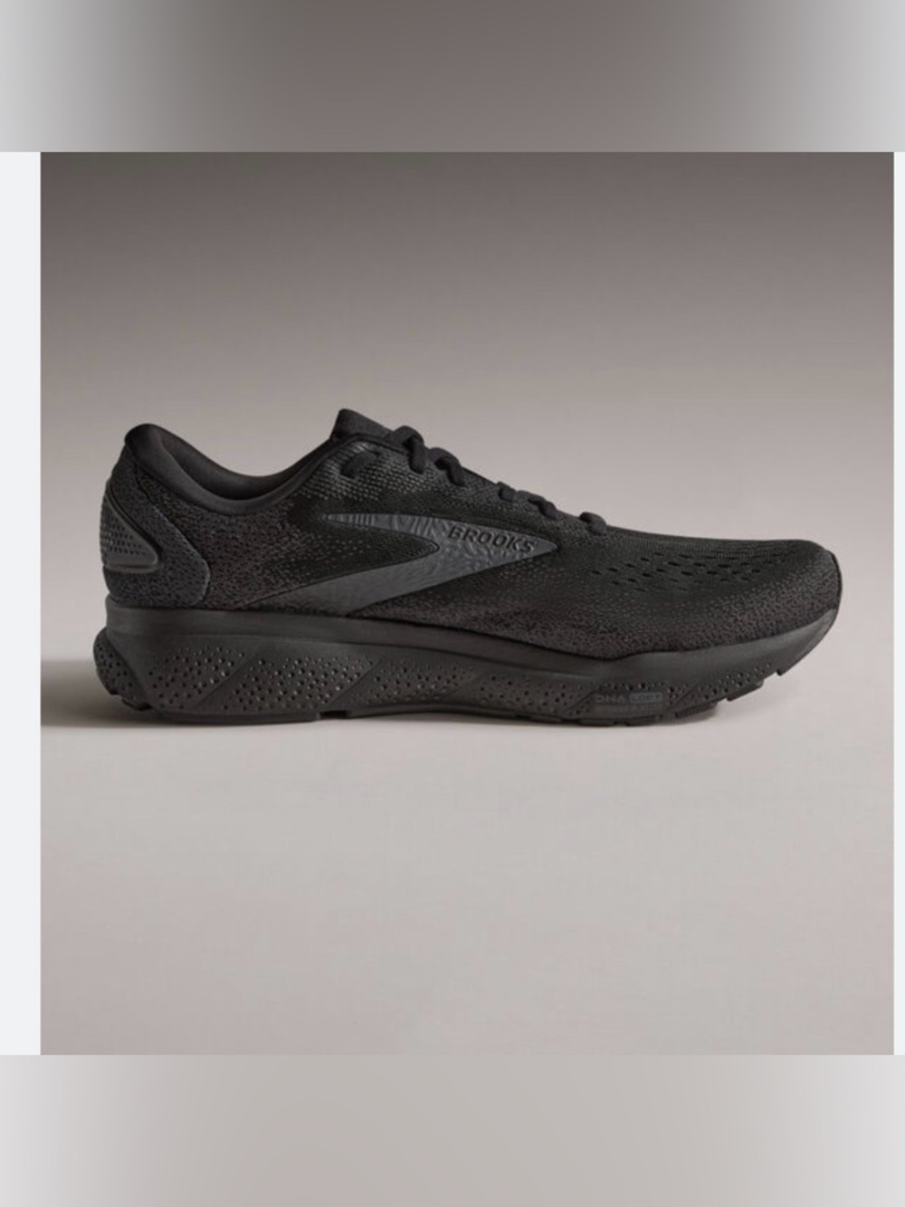 Brooks adrenaline 24 Men's All-Black Lightweight Running Shoe